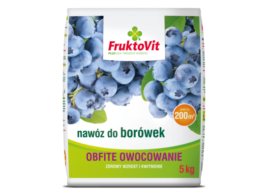 Nawóz do borówek worek 5 kg Fruktovit