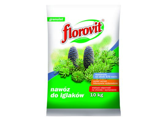 Nawóz do roślin iglastych worek 10 kg Florovit