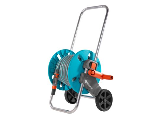 Wózek na wąż z wężem 20 m i armaturą CleverRoll S Gardena