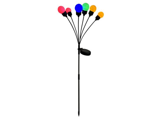 Lampka solarna trawa 75 cm multikolor