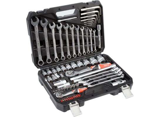 Zestaw narzędziowy 1/2" 77 elementy L YATO