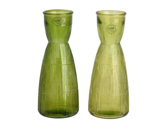 Karafka szklana 1 l mix kolorów