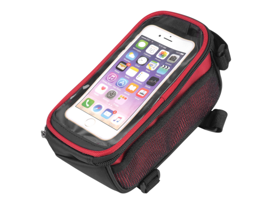 Torba rowerowa na ramę z etui na smartfon