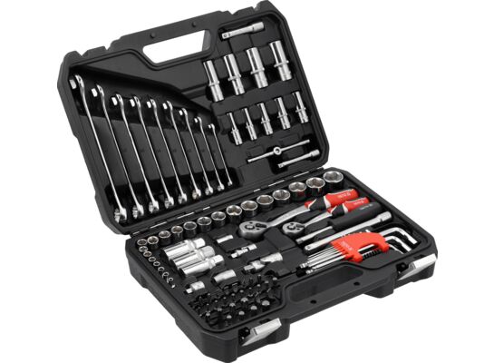 Zestaw narzędziowy 1/4"; 3/8" 92 elementy YATO