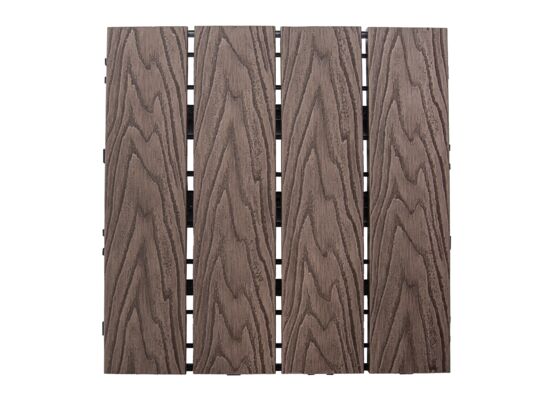 Podest tarasowy mozaika WPC 30x30 brąz