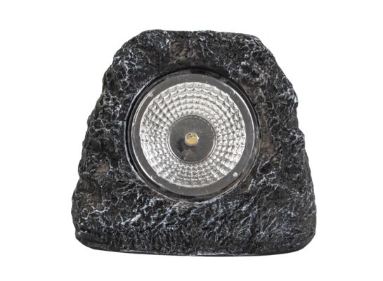 Lampka solarna Kamień 9 x 10 cm ciepły biały