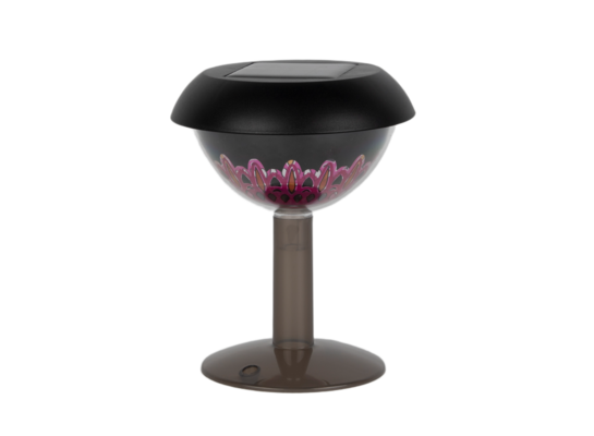 Lampka solarna stojąca/wbijana czarna