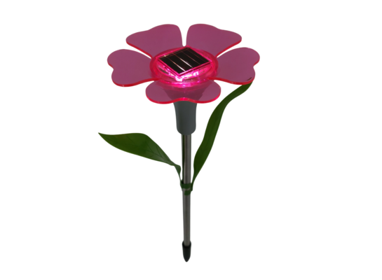 Solarny kwiatek na piku 1 LED 34 cm Cortina