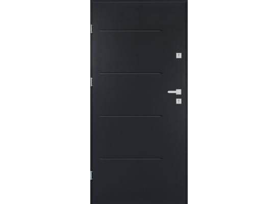 Drzwi zewnętrzne FORM antracyt 80L Radex