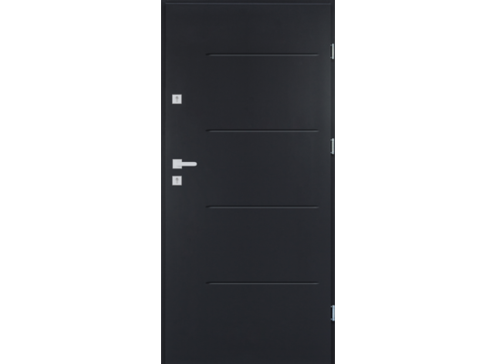 Drzwi zewnętrzne FORM antracyt 80P Radex