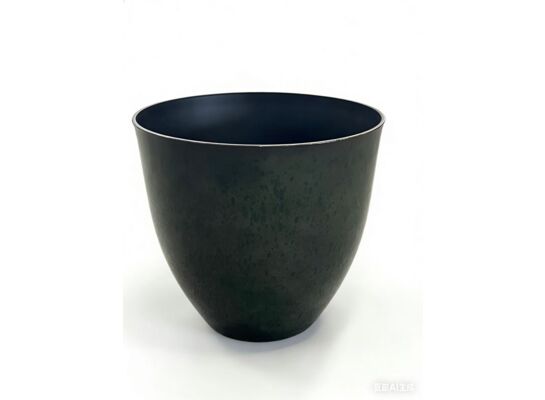 Donica plastikowa 1007 śr. 33 cm zielona