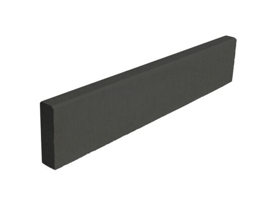 Obrzeże betonowe grafit 100 x 6 x 20 cm