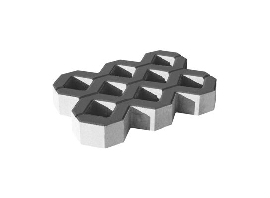 Płyta ażurowa grafit 8 cm