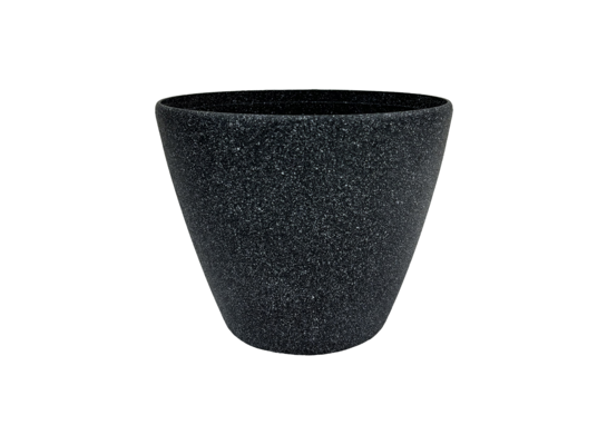 Donica plastikowa FELICIA śr. 30 cm czarna
