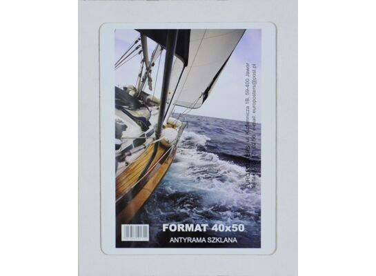 Antyrama szklana 40 x 50 cm