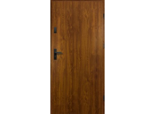 Drzwi zewnętrzne Toreto pełne Złoty Dąb 80P /2Z/Lg/07 O.K.DOORS