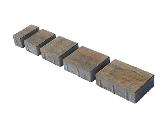 Kostka Tetra 6 cm wapień muszlowy |7|10,5|14|17,5|21| x 14 cm 1 m² BRUK-BET