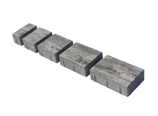 Kostka Tetra 6 cm wapień dewoński |7|10,5|14|17,5|21| x 14 cm 1 m² BRUK-BET