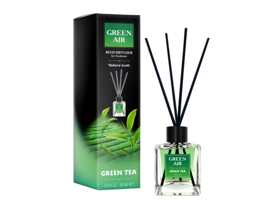 Patyczki dyfuzor GREEN AIR Reed 100 ml GREEN TEA