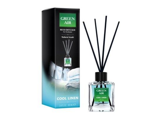 Patyczki dyfuzor GREEN AIR Reed 100 ml COOL LINEN