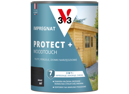 Impregnat PROTECT+ 7 lat antracyt 0,7 l