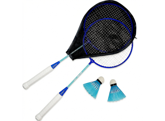 Zestaw do badmintona w pokrowcu NAVY BLUE ENERO 105