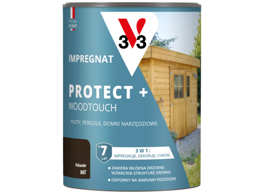 Impregnat PROTECT+ 7 lat palisander 0,7 l V33