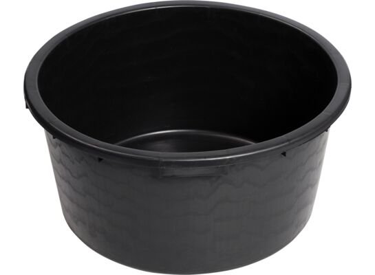 Kastra budowlana okrągła 40/1,8kg czarna VOREL