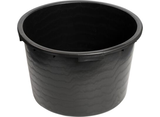 Kastra budowlana okrągła 65/2,0kg czarna VOREL