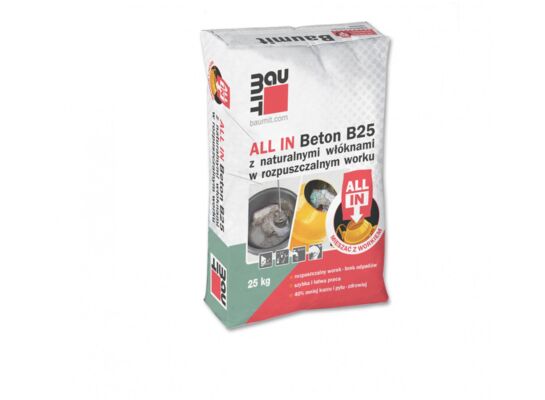 Zaprawa ALL IN Beton w rozpuszczalnym worku B25