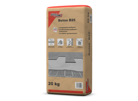 Zaprawa Beton B-25 20 kg GO/ON!