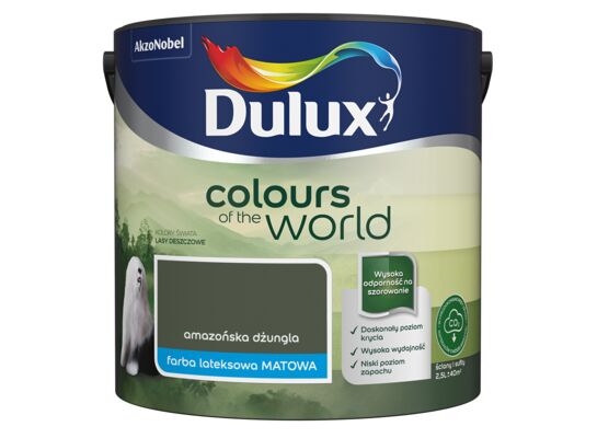 Farba lateksowa Kolory Świata amazońska dżungla 2,5 l Dulux