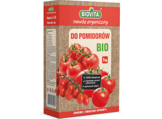 Nawóz organiczny do pomidorów BIO granulat 1 kg BIOVITA