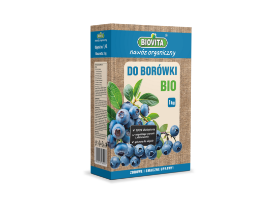 Nawóz organiczny do borówki BIO granulat 1 kg BIOVITA