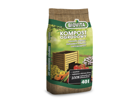 Kompost ogrodowy 40 l BIOVITA