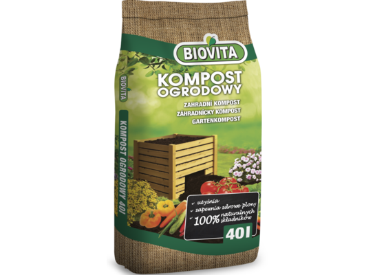 Kompost ogrodowy 40 l BIOVITA