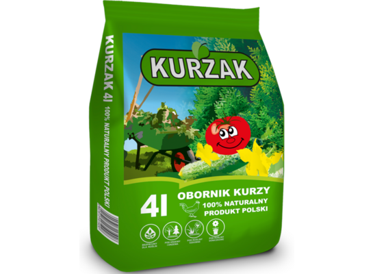 Nawóz obornik kurzy 4 l suszony BIOVITA