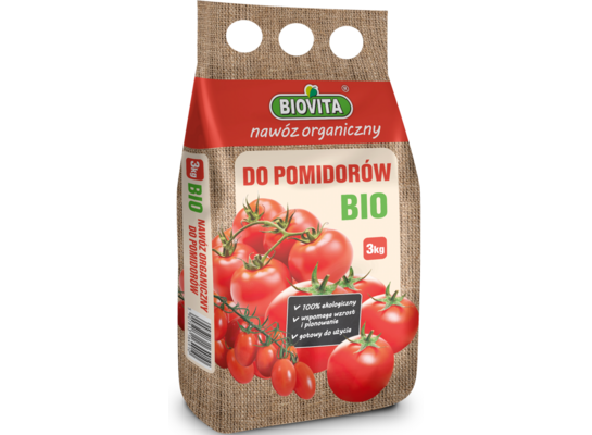 Nawóz organiczny do pomidorów BIO granulat 3 kg BIOVITA