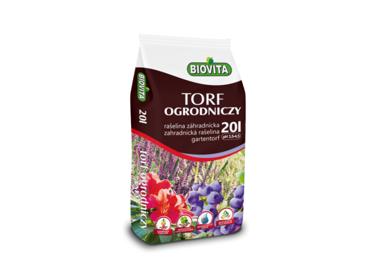 Torf ogrodniczy kwaśny 20 l BIOVITA