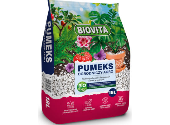 Pumeks ogrodniczy Agro 18 l BIOVITA
