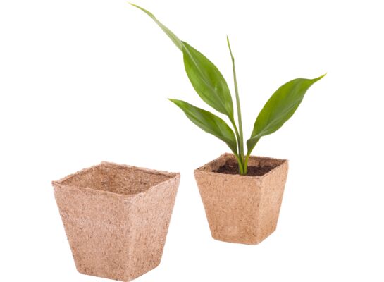 Doniczki torfowe 4 x 4 x 5 cm, 30 sztuk