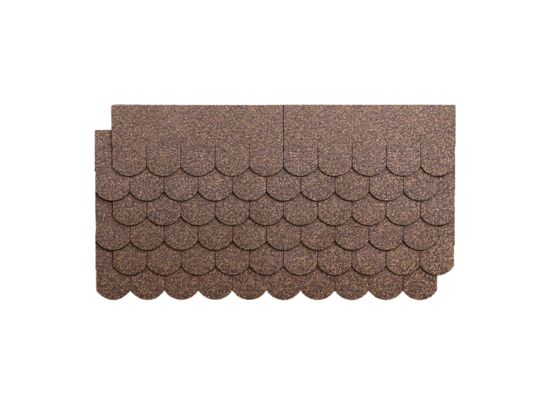 Gont bitumiczny ETA karpiówka 800 jesienny brąz 3 m² Nexler