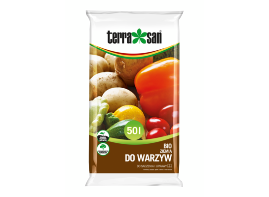 Ziemia do warzyw BIO 50 l Terrasan