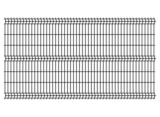 Panel ogrodzeniowy fi 4,0 mm 2,5 x 1,23 m 55 x 200 ocynk + RAL 9005 połysk