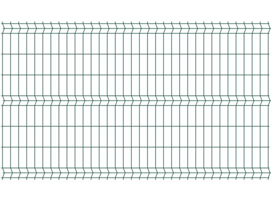 Panel ogrodzeniowy fi 3,2 mm 2,5 x 1,23 m 80 x 200 ocynk + RAL 6005 połysk