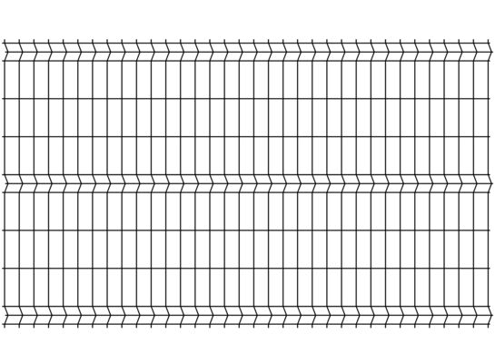 Panel ogrodzeniowy fi 3,2 mm 2,5 x 1,03 m 80 x 200 ocynk + RAL 9005 połysk