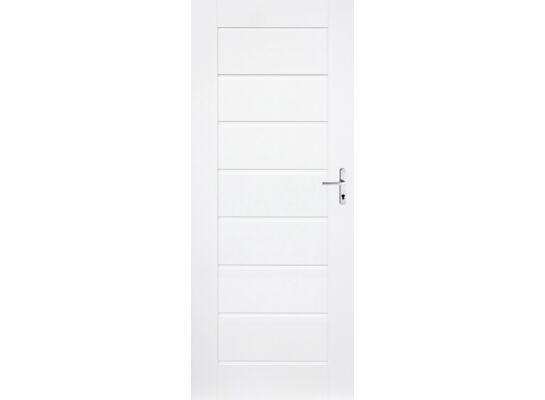 Skrzydło drzwiowe PRIM biały pełne 70 L Windoor