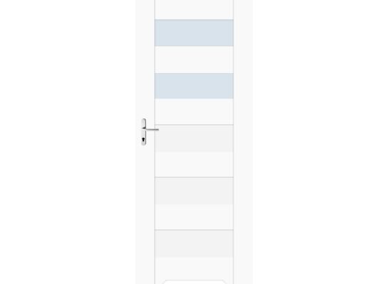 Skrzydło drzwiowe VIRGO biały podcięcie 80 P Windoor