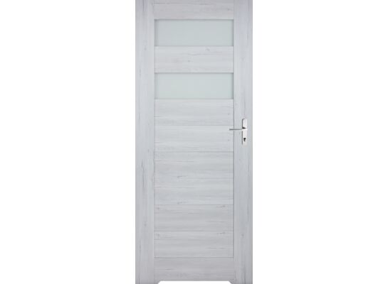 Skrzydło drzwiowe VIRGO silver podcięcie 70 L Windoor