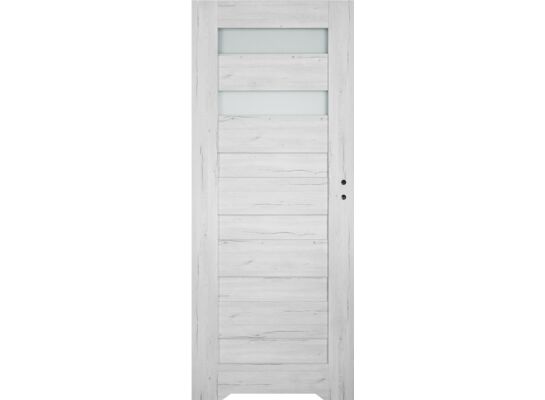 Skrzydło drzwiowe TRAME silver podcięcie 70 L Windoor